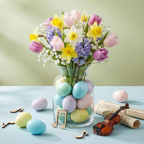 30 Pcs Pastel Easter Eggs Shakers Plastic Colorful Percussion Musical Maracas Decorative Shaker Eggs Gifts for Easter Basket Fillers, Musical Rhythm Instruments, Room Learning DIY Painting in Kuwait