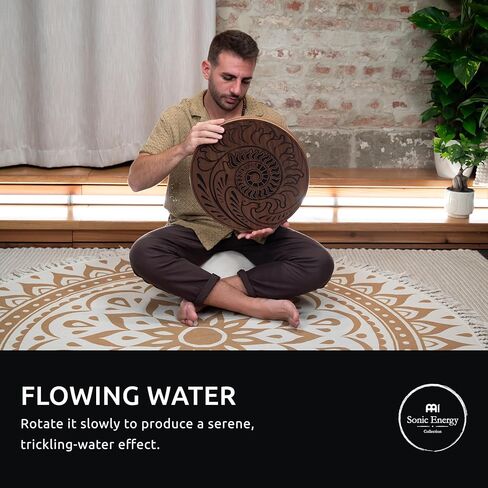Meinl Sonic Energy Rain Disc, 15" — Water and Ocean Sound Effects for Meditation, Yoga, Sound Baths, Music in Saudi Arabia