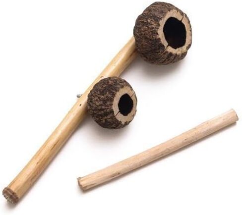 آلة الموسيقى البرازيلية الأفريقية Agogo De Castanha Capoeira Samba Chest Nut in Kuwait