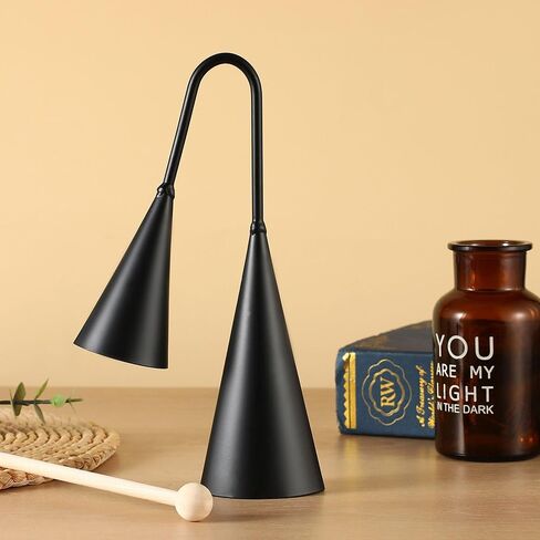 Agogo Bell Two-Tone Samba Steel Bells Traditional Latin Percussion Cow Bell Alternative with Wooden Striker for School Band Drum Circle Brazilian Rhythm Instrument(10inch) in Kuwait