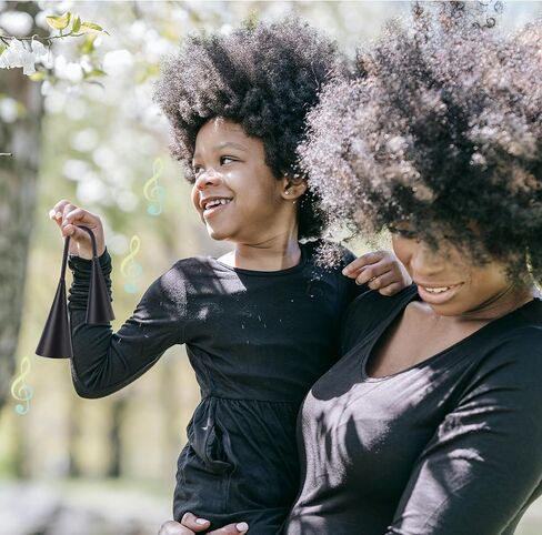 Agogo Bell Two-Tone Samba Steel Bells Traditional Latin Percussion Cow Bell Alternative with Wooden Striker for School Band Drum Circle Brazilian Rhythm Instrument(7inch) in Kuwait