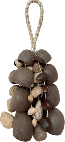 Sound Healing Instrument Handmade Nut Shell Rattle Natural Seed Pod Chime Hand Percussion Gifts Deep Relaxation for ASMR Yoga Meditation in Saudi Arabia