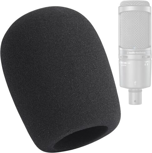 Microphone Cover - Foam Mic Covers Windscreen Suitable for Most Standard Handheld Microphone 6 PCS in Kuwait