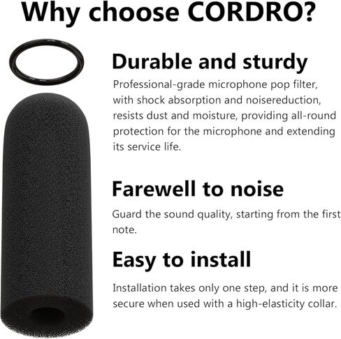 غطاء ميكروفون لغطاء ميكروفون David Clark M7A، M-4 / M-7 / H10 / H20 /DC PRO-X2 / PRO-2 / DC ONE-X ENC واقي مرشح بديل لميكروفون الطيران، 3 عبوات in Kuwait