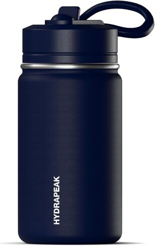 Hydrapeak Mini 14oz Kids Water Bottle with Straw Lid, Insulated Water Bottle Kids, Kids Water Bottle Stainless Steel, Kids Water Bottles (Lavender) in Kuwait