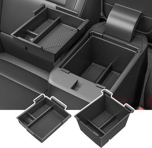 Door Side Storage Tray Compatible with 2022-2025 Ford Maverick Car Door Organizer Phone Pocket 4PCS Replacement for 2022-2025 Ford Maverick Accessories(Light Orange) in Kuwait