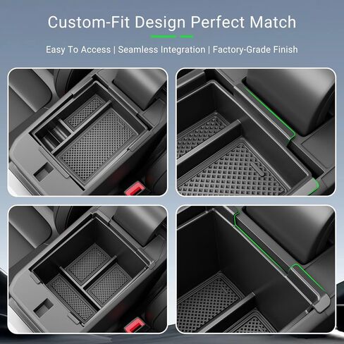 Door Side Storage Tray Compatible with 2022-2025 Ford Maverick Car Door Organizer Phone Pocket 4PCS Replacement for 2022-2025 Ford Maverick Accessories(Light Orange) in Kuwait