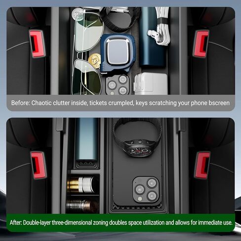 Door Side Storage Tray Compatible with 2022-2025 Ford Maverick Car Door Organizer Phone Pocket 4PCS Replacement for 2022-2025 Ford Maverick Accessories(Light Orange) in Kuwait