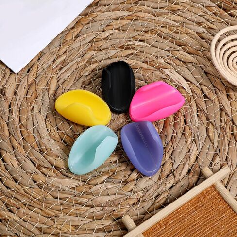 5 Pcs Flute Thumb Rest Cushion, Soft Silicone Finger Cover Protector Clarinet Thumb Rest Cushion Pads Instrument Parts Accessories for Flute, Clarinet Wind Instruments (5 Color) in Saudi Arabia