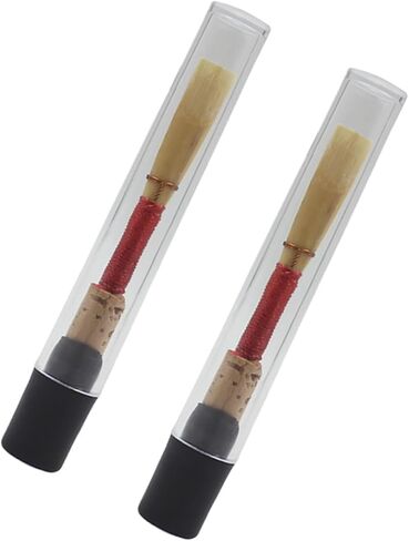 Upgrade Your Oboe 2pcs Soft Oboe Reeds Natural Material Easy to Clean Maintain in Saudi Arabia
