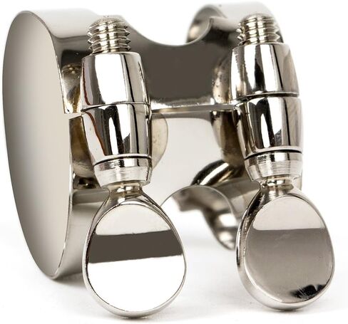 Sax Parts Soprano Saxophone Ligatures Nickel metal good quality sax accessories in Saudi Arabia