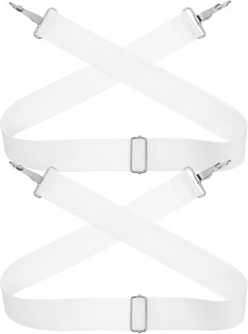 Cabilock 2pcs Adjustable Snare Drum Shoulder Strap Nylon Sling Belt with Metal Clips 145cm for Marching Band and Adult Drum Carriers in Saudi Arabia