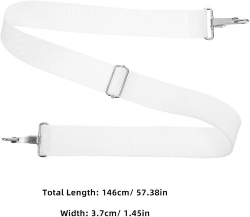 Cabilock 2pcs Adjustable Snare Drum Shoulder Strap Nylon Sling Belt with Metal Clips 145cm for Marching Band and Adult Drum Carriers in Saudi Arabia