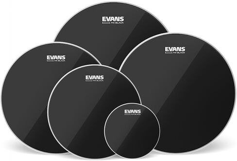 EVANS MX Black Tenor Pack (6 inch, 10 inch, 12 inch, 13 inch, 14 inch) in Saudi Arabia