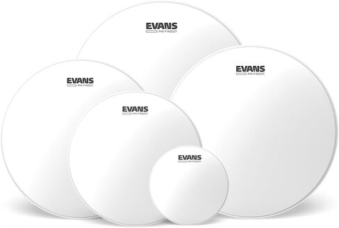 EVANS MX Frost Tenor Pack (6 inch, 10 inch, 12 inch, 13 inch, 14 inch) in Saudi Arabia