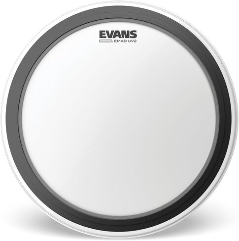 Evans Drum Heads - UV2 Coated Bass Drumhead - BD22EMADUV2-22 Inch in Saudi Arabia