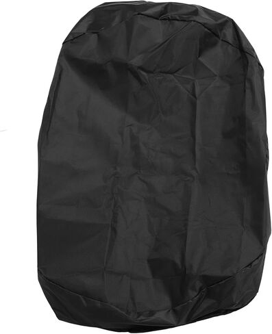 420 Oxford Cloth 55 Gallon Drum Cover, All Season Dust impervious proof water Cover Rain Proof Windproof Frost Protection, Drawstring Hem Black Outdoor Protector in Saudi Arabia