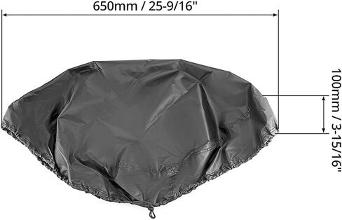 HEEPDD 55 Gallon Drum Cover, 420 Oxford Cloth Dust Easy to Industrial Dust Cover with Stretchable Adjustable Drawstring for in Saudi Arabia