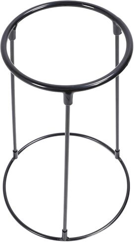 حامل Djembe للسفر، حامل طبل أفريقي من الفولاذ الكربوني، حامل أرضي Djembe محمول خفيف الوزن مع قدرة تحمل عالية، حامل عالمي لطبول Djembe مقاس 8.5 - 12 بوصة، مثالي in Kuwait