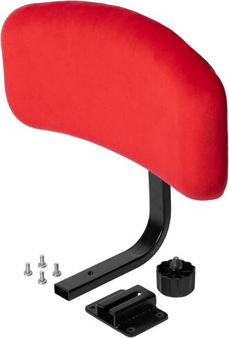 Gator Percussion Series 2" Padded Ergonomic Drum Throne Backrest Air Glide and Spindle Saddle Seat Style Thrones, Height-Adjustable Design, Blue with Blue Velour Surface, (GP-DTH-BR-BL) in Saudi Arabia