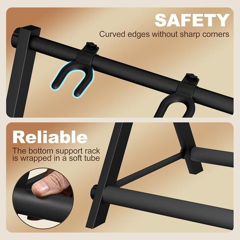 3 Multi Guitar Stand Rack With Thick Rubber Padding,Guitar Rack for Acoustic,Classical,Electric,Bass,Studio & Home,Durable,black(3 Holder) in Saudi Arabia