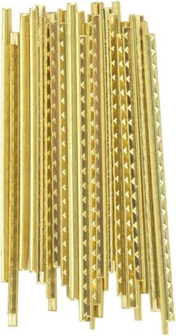 19 قطعة من سلك الجيتار النحاسي - 2.2 ملم ذهبي للجيتار الصوتي والباس، قطع غيار لوحة الفريتس الكلاسيكية in Kuwait