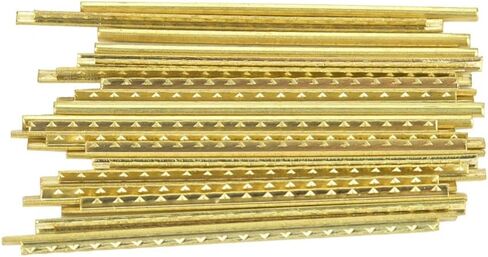 19 قطعة من سلك الجيتار النحاسي - 2.2 ملم ذهبي للجيتار الصوتي والباس، قطع غيار لوحة الفريتس الكلاسيكية in Kuwait