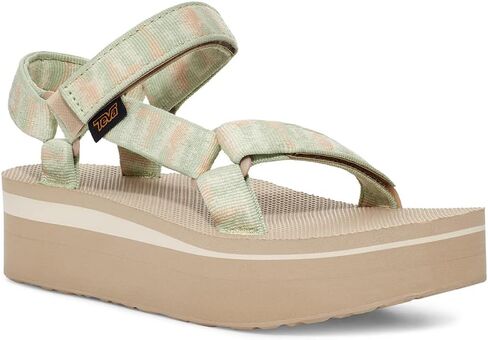 Teva Women's Flatform Universal Sport Sandal, Olive/Whisper, 9 in Kuwait