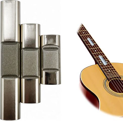 PrimeMach® Single Fret Leveler، 3 عبوات - أداة تسوية الآلات الدقيقة للآلات الموسيقية والأدوات اليدوية، تصميم مريح للقيثارات الكهربائية والصوتية والباس in Kuwait