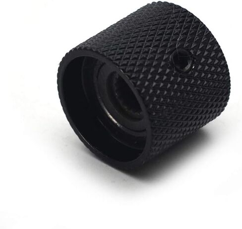 KAIY Set of 3 Black Metal Guitar Control Knob, Guitar Volume Tone Control Dome Knobs, Tele Telecaster or Guitar Bass Replacement Parts in Kuwait