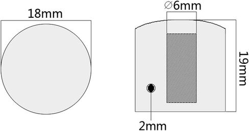 KAIY Set of 3 Black Metal Guitar Control Knob, Guitar Volume Tone Control Dome Knobs, Tele Telecaster or Guitar Bass Replacement Parts in Kuwait
