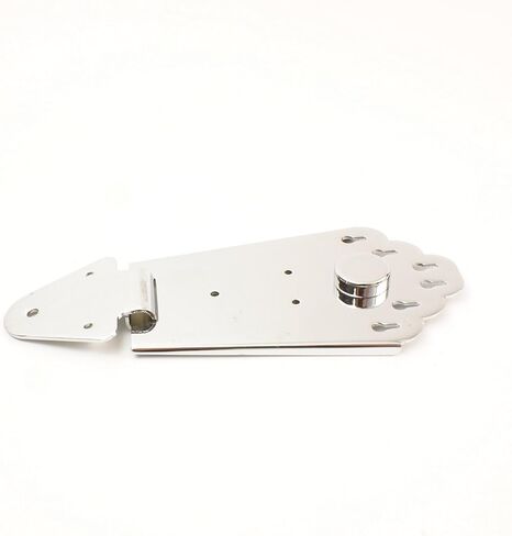 Soild shell sector Trapeze Tailpiece For Hollow body Archtop Jazz Guitar,Chrome in Saudi Arabia
