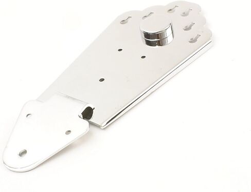 Soild shell sector Trapeze Tailpiece For Hollow body Archtop Jazz Guitar,Chrome in Saudi Arabia