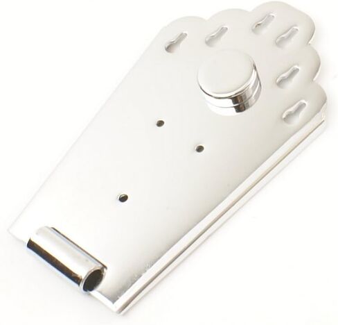 Soild shell sector Trapeze Tailpiece For Hollow body Archtop Jazz Guitar,Chrome in Saudi Arabia
