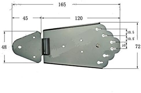 Soild shell sector Trapeze Tailpiece For Hollow body Archtop Jazz Guitar,Chrome in Saudi Arabia