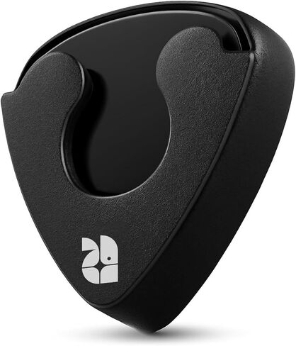 حامل اختيار الجيتار من روتوباتا مع ظهر لاصق، حقيبة اختيار جيتار سوداء مع زنبرك، ملحقات الجيتار عالقة على جيتار القيثارة الصوتية الكهربائية، عبوة واحدة in Kuwait