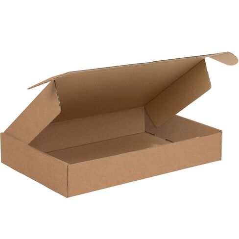 BOX USA BMFL16102K Deluxe Literature Mailers, 16" x 10" x 2 3/4", Kraft (Pack of 50) in Kuwait
