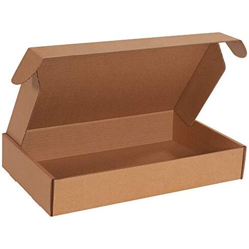BOX USA BMFL16102K Deluxe Literature Mailers, 16" x 10" x 2 3/4", Kraft (Pack of 50) in Kuwait