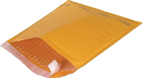 Staples Self-Seal Kraft Bubble Mailers، مقاس #7، 14.25 بوصة × 20 بوصة، ظرف بريدي واقٍ متين - عبوة من 1 in Saudi Arabia