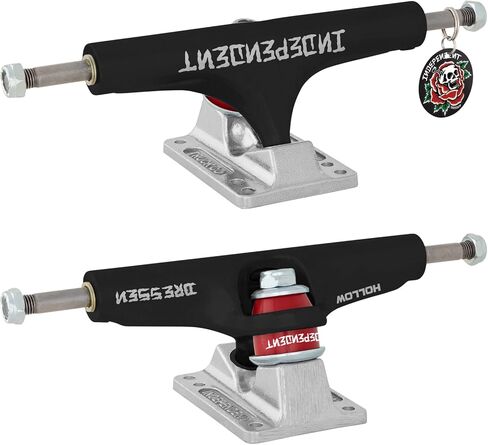 INDEPENDENT Truck Company 166 Stage 4 Hollow Eric Dressen Pro Black Silver Standard Skateboard Trucks in Saudi Arabia