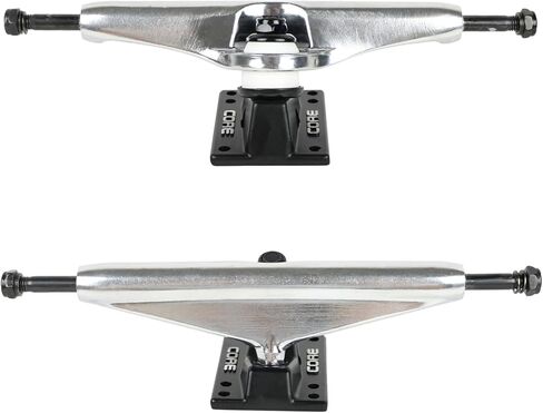 Longboard Skateboard Trucks Combo Set 76mm Bigfoot Cruisers Wheels with Silver Trucks, Bearings, and Hardware Package in Saudi Arabia