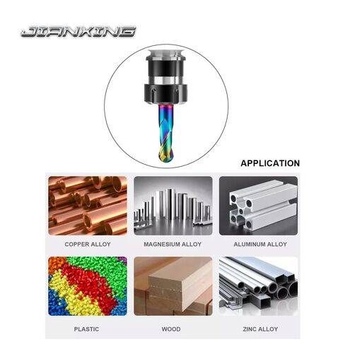 1/8" DLC Coated 2-Flute Carbide Ball Nose End Mill, Ideal for Aluminum, Copper Alloys, and Plastic Machining – High Precision & Wear-Resistant Cutting Tool (4 Pieces) in Kuwait