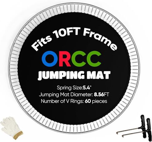 بساط الترامبولين البديل من ORCC، شديد التحمل، مقاوم للأشعة فوق البنفسجية ومتين، بساط القفز الارتداد 10FT 12FT 14FT 15FT 16FT الترامبولين الدائري in Kuwait