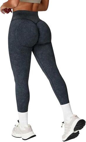 Anti Cellulite Resistance Band Leggings, Women Scrunch Butt Lifting Seamless Leggings, High Waisted Workout Yoga Pants in Saudi Arabia