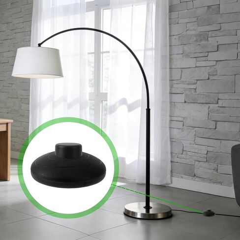 Floor Lamp Foot Switch Replacement Kit, Step On Off Spring Push Button Pedal Switch Easy Install Inline Foot Switches for Floor Lamp Repair DIY Indoor Use in Saudi Arabia