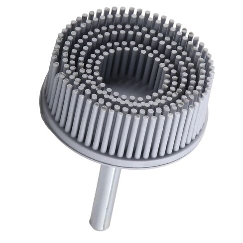 2 Inch Disc Emery Rubber Abrasive Brush Polishing Grinding Wheel for Burr Rust Removal in Saudi Arabia