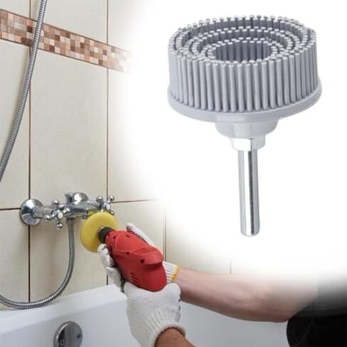 2 Inch Disc Emery Rubber Abrasive Brush Polishing Grinding Wheel for Burr Rust Removal in Saudi Arabia