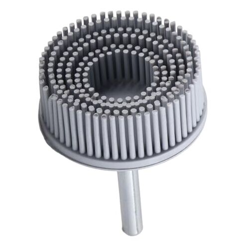 2 Inch Disc Emery Rubber Abrasive Brush Polishing Grinding Wheel for Burr Rust Removal in Saudi Arabia