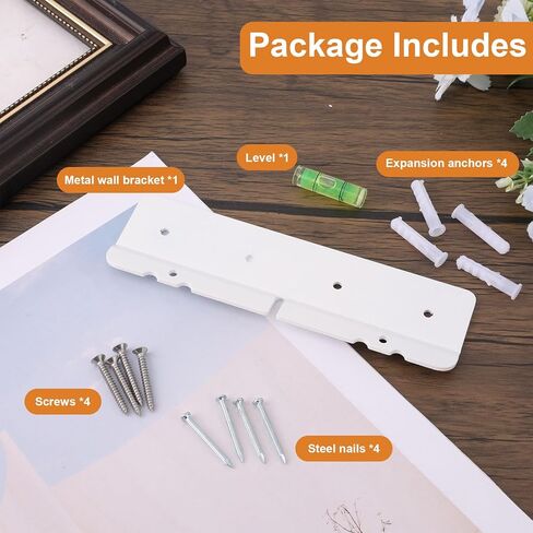 Wall Mount Kit for Skylight Calendar 15 Inch, No-Drill Metal Mounting Bracket Hanger Holder Compatible with Skylight Digital Calendar Accessories Secure Wall Mount with Level & Hardware in Saudi Arabia