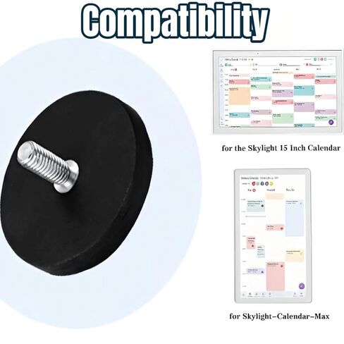 Magnetic Fridge Mount for Skylight 15 Inch Calendars, Calendar 15 Inch Accessories, Magnetic Mount Calendar Accessories in Saudi Arabia